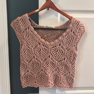 Free People Beach Crochet Top